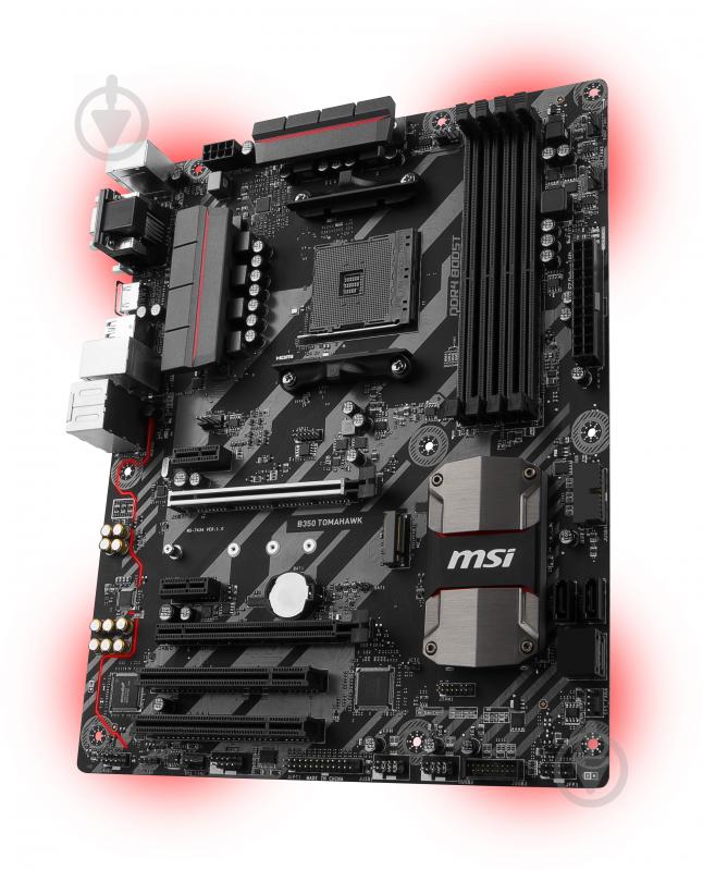 Материнська плата MSI B350_TOMAHAWK (Socket AM4, AMD B350, ATX) - фото 3