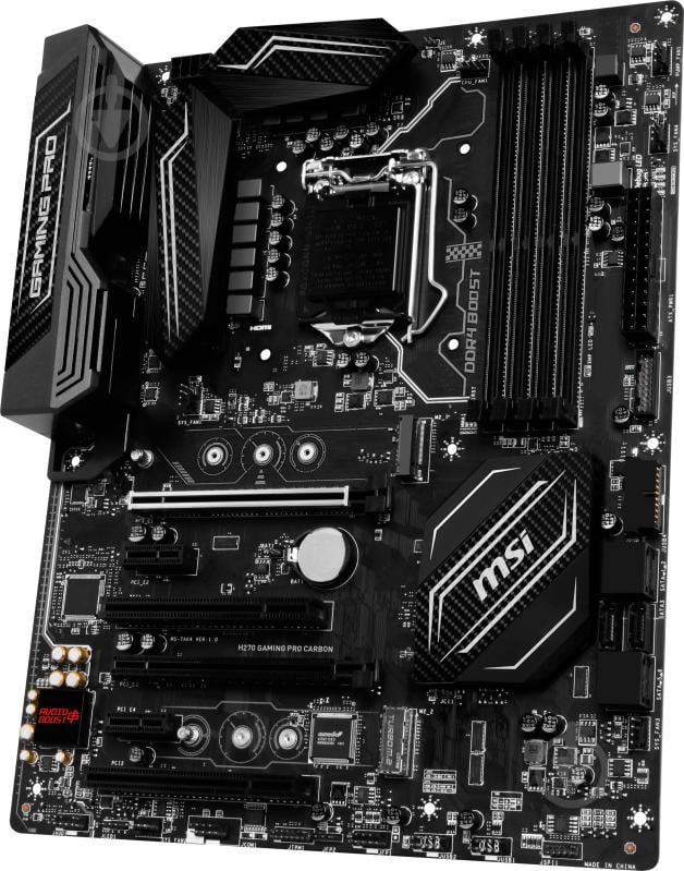 Материнская плата MSI H270_GAMING_PRO_CARBON (Socket 1151, Intel H270, ATX) - фото 2