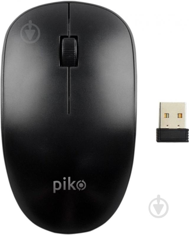 Мышь Piko MSX-016a Wireless Black USB (1283126472480) - фото 2