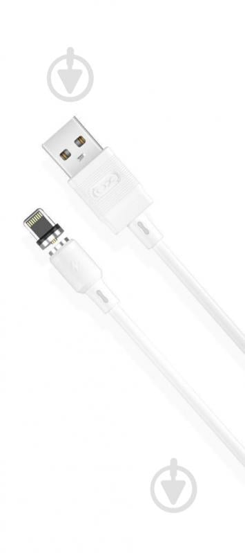 Кабель Xo USB A - Lightning NB187 2.1A 1 м white - фото 1