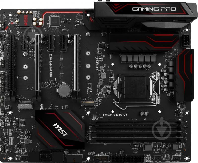 Материнская плата MSI Z270_GAMING_PRO (Socket 1151, Intel Z270, ATX) - фото 1