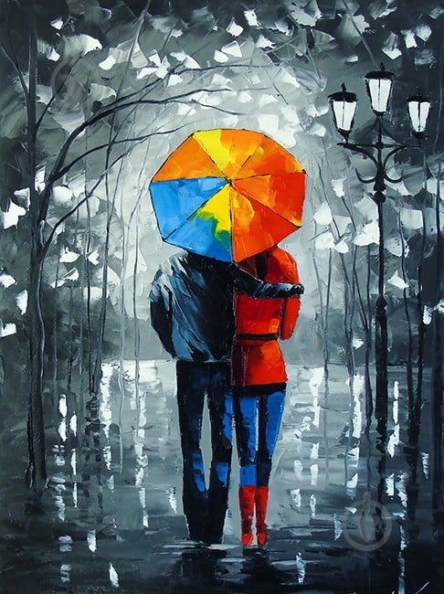 Набор со стразами на подрамнике Яркая прогулка худож. Дарчук О. 30x40 см GoToArt - фото 1 Набор со стразами на подрамнике Яркая прогулка худож. Дарчук О. 30x40 см GoToArt - фото 1