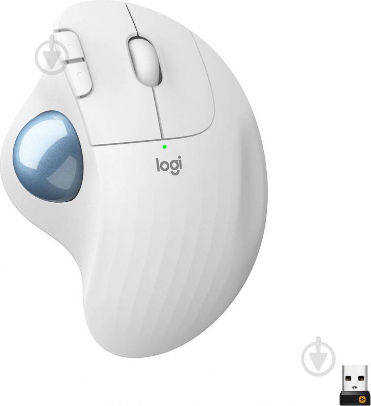 Мышка Logitech ERGO M575 white (910-005870) - фото 1