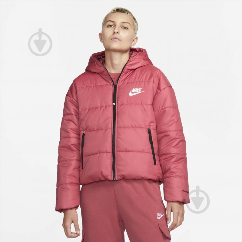 Куртка женская Nike W NSW TF RPL CLASSIC HD JKT DJ6995-622 р.M розовая - фото 1