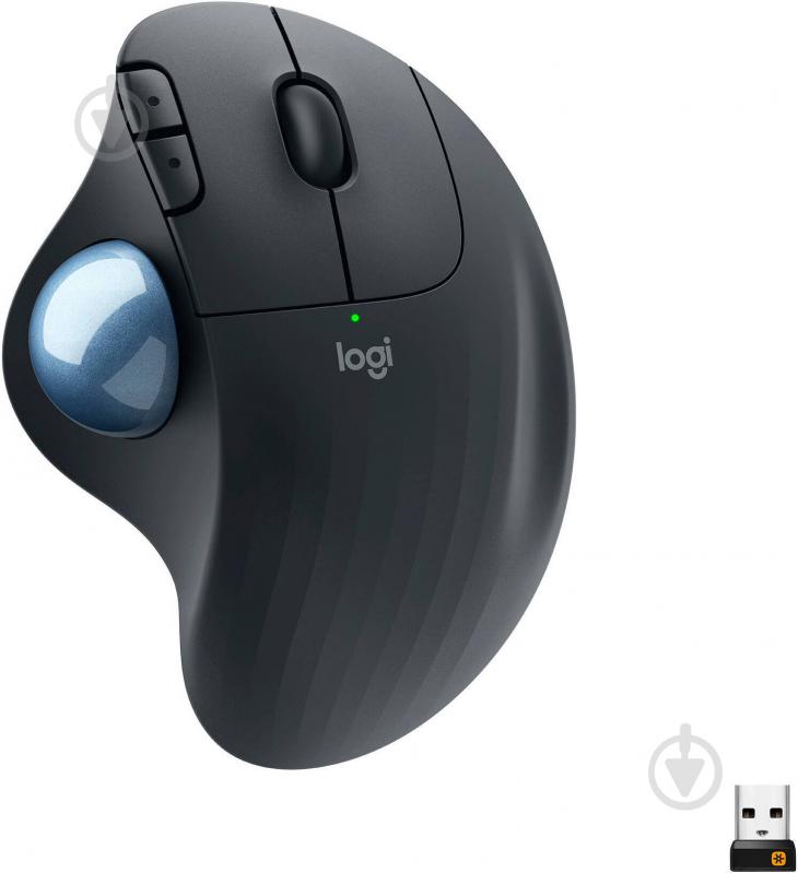 Мышка Logitech ERGO M575 graphite (910-005872) - фото 1