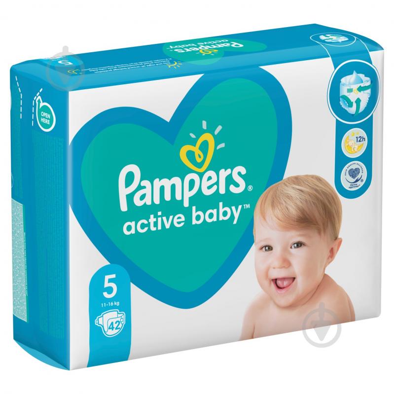 Подгузники Pampers Active Baby 5 11-16 кг 42 шт. - фото 3