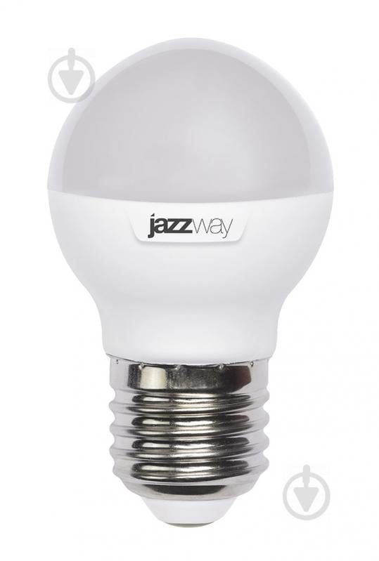 Лампа светодиодная Jazzway PLED- SP 7 Вт G45 матовая E27 220 В 4000 К 5018976 - фото 1