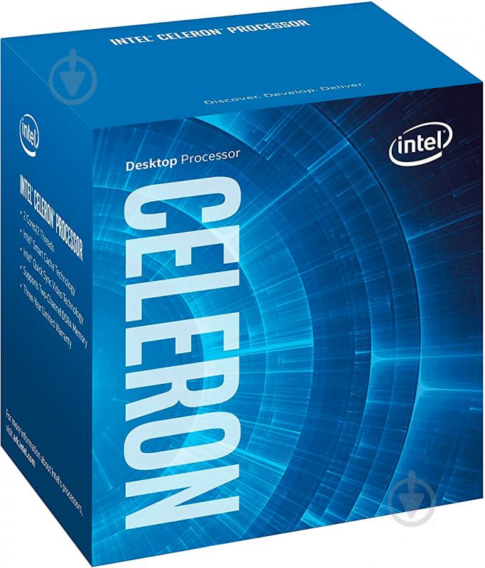 Процессор Intel Celeron G3930 2,9 GHz Socket 1151 Box (BX80677G3930) - фото 1