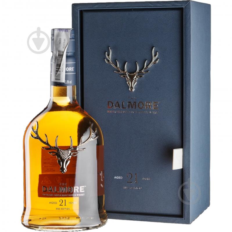 Віскі Dalmore односолодовий "Dalmore 21yo" подарункова коробка 0,7 л - фото 1