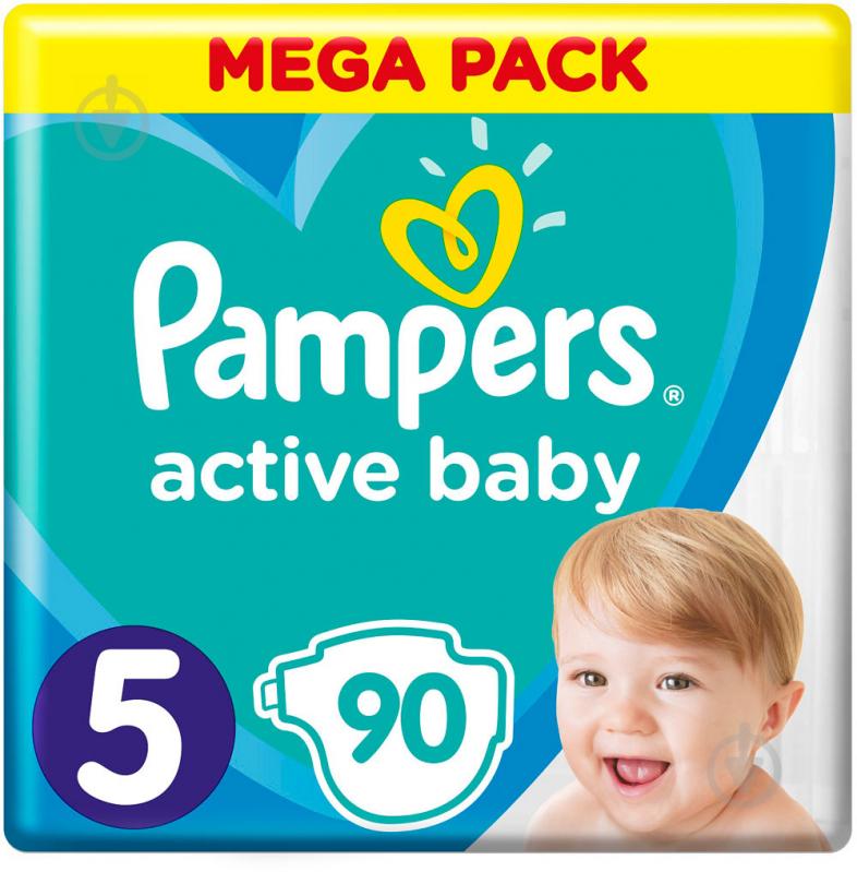 Підгузки Pampers Active Baby 5 11-16 кг 90 шт. - фото 1