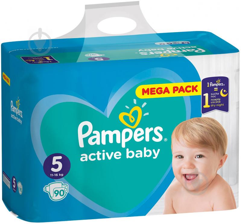 Підгузки Pampers Active Baby 5 11-16 кг 90 шт. - фото 3