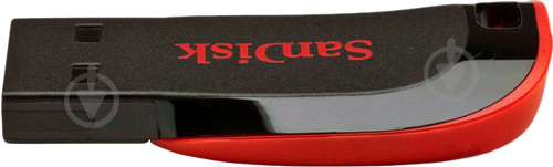 Флеш-память USB SanDisk Cruzer Blade 32 ГБ USB 2.0 black/red (SDCZ50-032G-B35) - фото 7