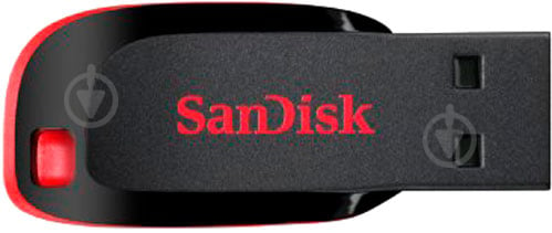 Флеш-память USB SanDisk Cruzer Blade 32 ГБ USB 2.0 black/red (SDCZ50-032G-B35) - фото 5