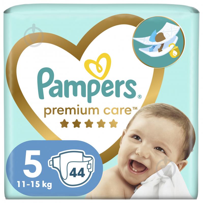 Підгузки Pampers Premium Care 5 11-16 кг 44 шт. - фото 1