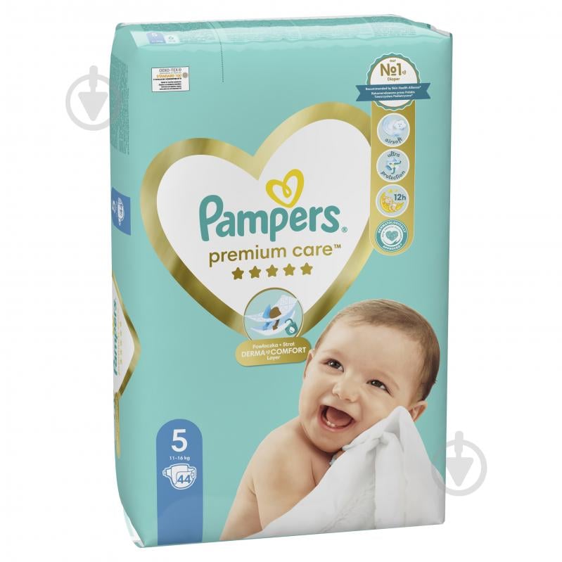 Підгузки Pampers Premium Care 5 11-16 кг 44 шт. - фото 3