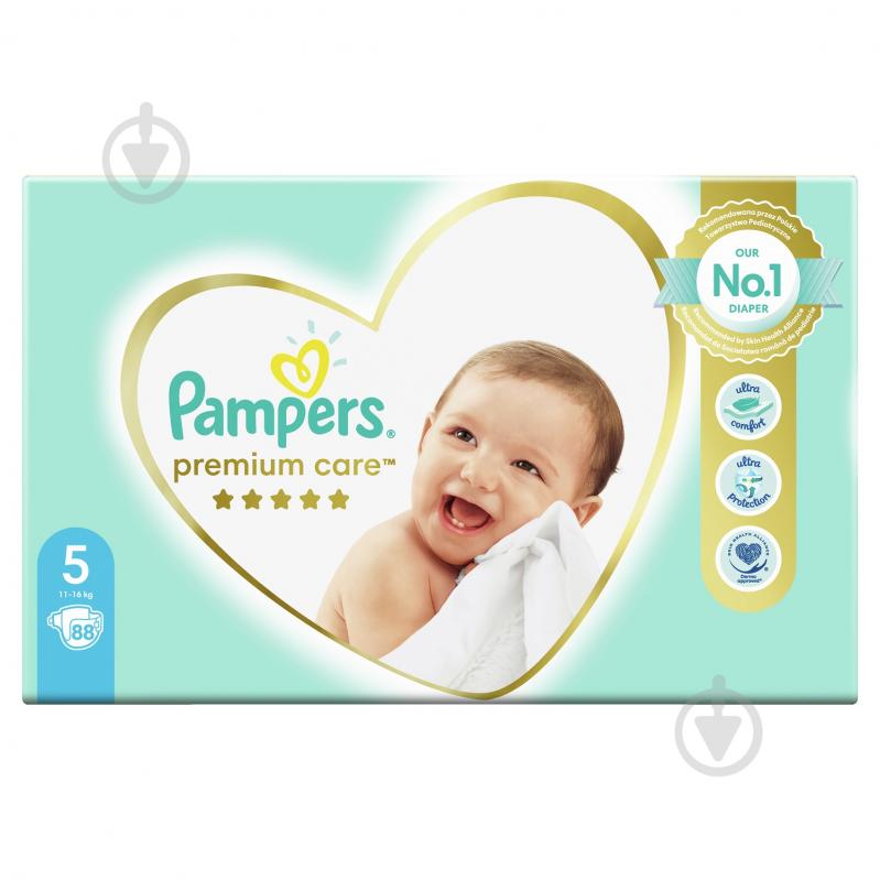 Подгузники Pampers Premium Care 5 11-16 кг 88 шт. - фото 2