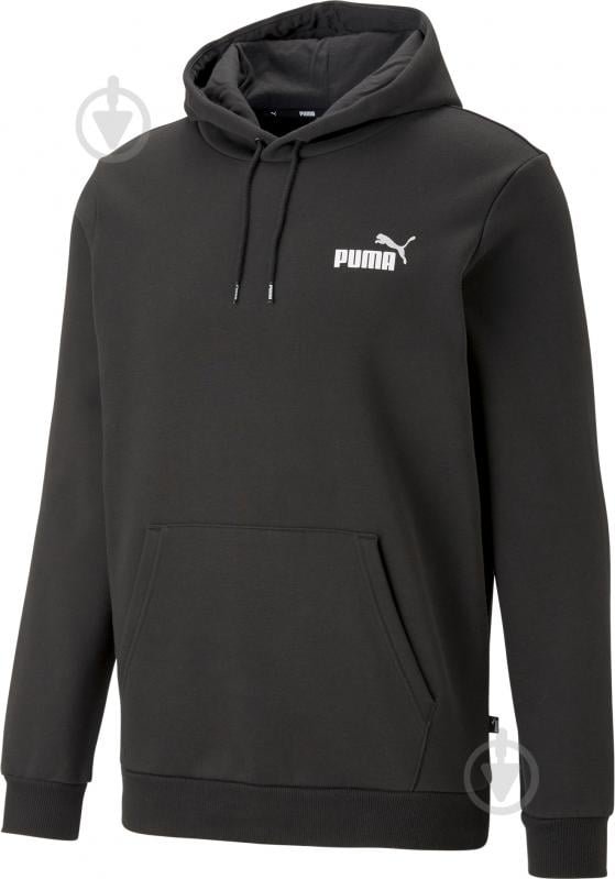 Джемпер Puma ESS+ 2 COL SMALL LOGO HOODIE 67447161 р.2XL черный - фото 1