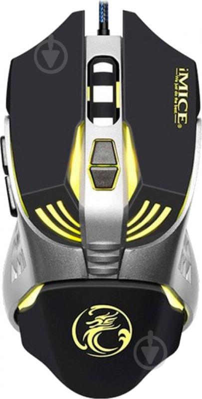 Мышь MICE V5/07163 Black USB - фото 1