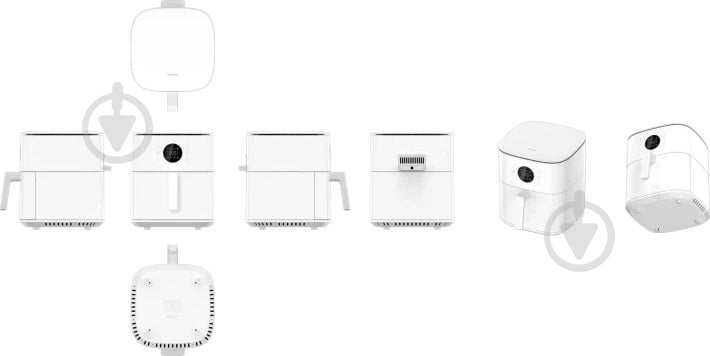 Мультипіч Xiaomi Air Fryer 6.5L White EU - фото 8