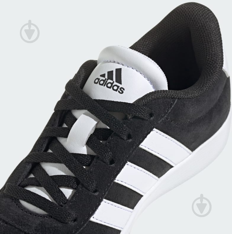 Кроссовки Adidas VL COURT 3.0 K ID6313 р.39 1/3 черные - фото 6