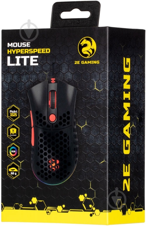 Мышь 2E Gaming HyperSpeed Lite RGB Black (2E-MGHSL-BK) USB - фото 7 Мышь 2E Gaming HyperSpeed Lite RGB Black (2E-MGHSL-BK) USB - фото 7