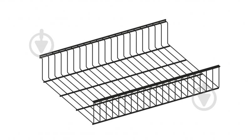Кошик до гардеробної системи Kolchuga 606х406 мм чорний - фото 1