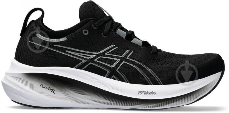 Кросівки чоловічі Asics GEL-NIMBUS 26 1011B794-001 р.44 чорні - фото 1