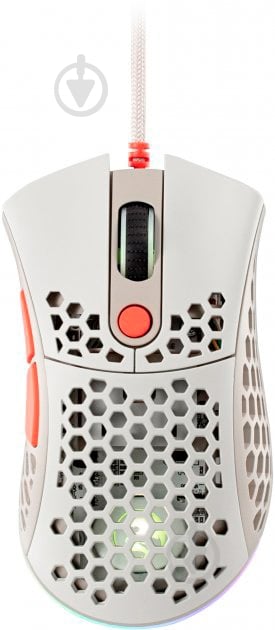 Мышь 2E HyperSpeed Lite RGB White (2E-MGHSL-WT) - фото 2