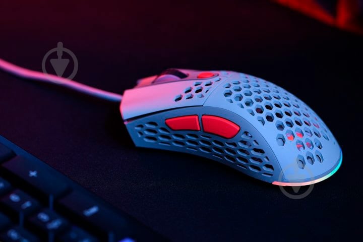 Мышь 2E HyperSpeed Lite RGB White (2E-MGHSL-WT) - фото 9