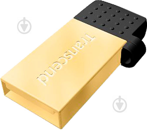 Флеш-пам'ять USB Transcend JetFlash 380 32 ГБ USB 2.0 / microUSB (OTG) gold (TS32GJF380G) - фото 3