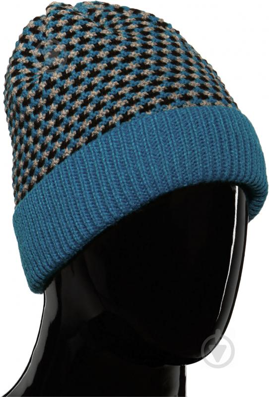 Шапка Adidas Climaheat Striped Knit Beanie AY4914 р.L синий - фото 5