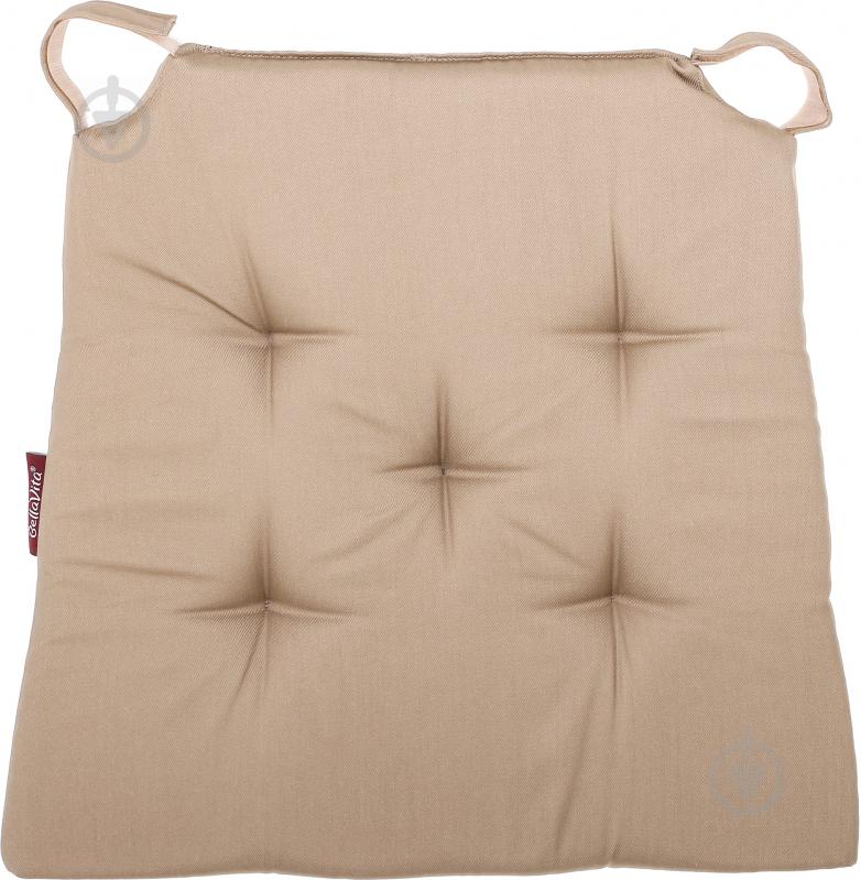 Подушка Bella Vita Classic Beige 40x42x3 см - фото 1