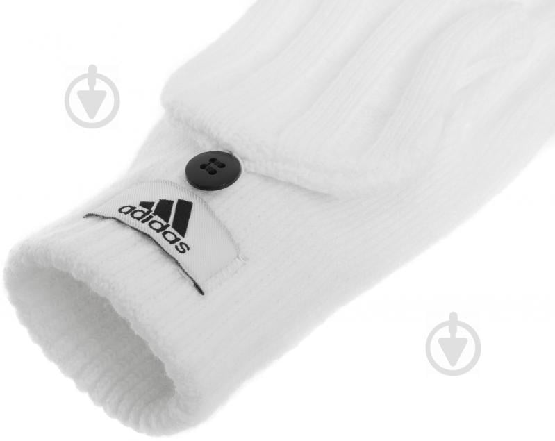 Рукавиці Adidas W ESS GLOVES AY6607 р. M білий - фото 2