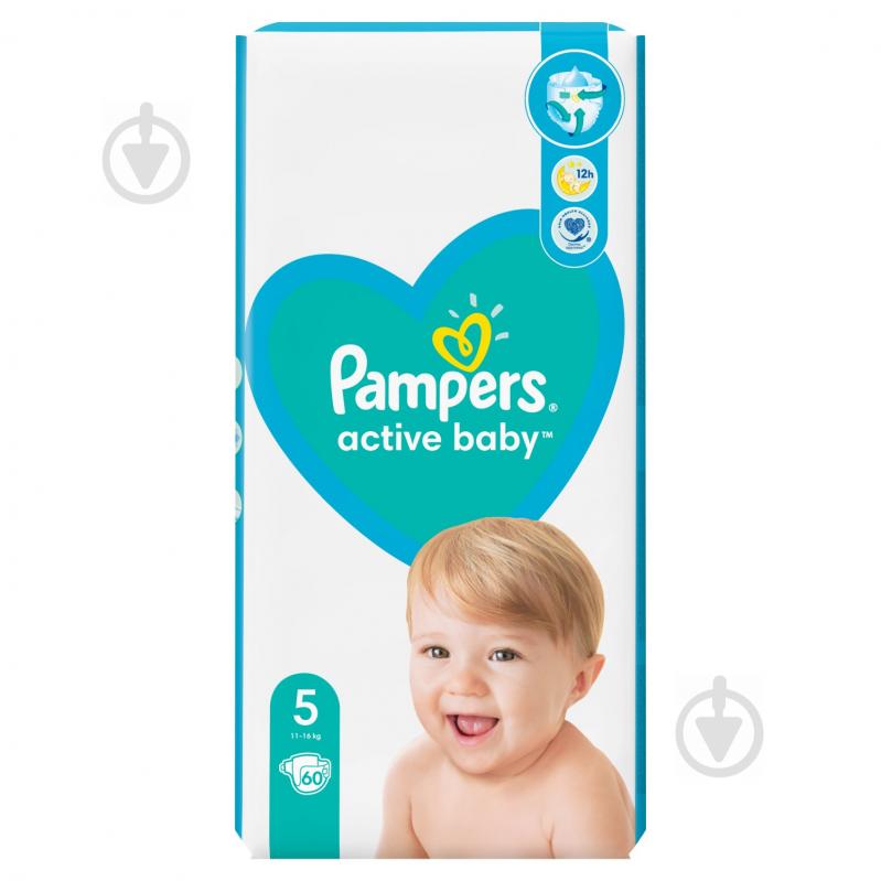 Підгузки Pampers Active Baby 5 11-16 кг 60 шт. - фото 2