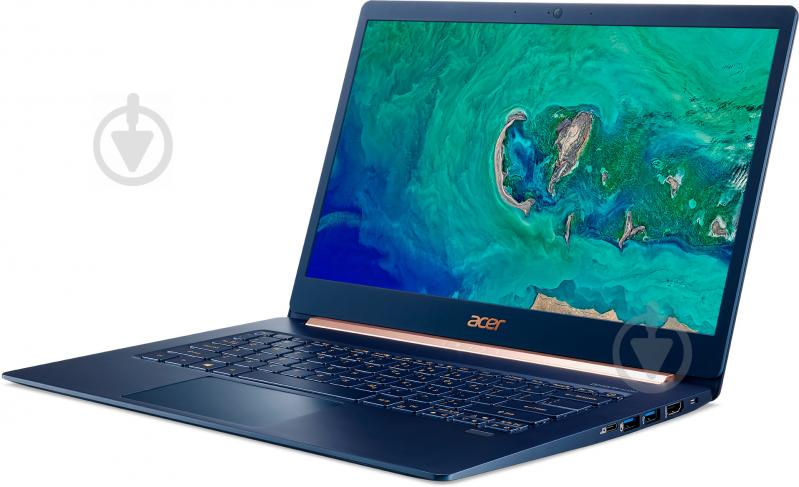 Ноутбук Acer Swift 5 SF514-53T-57RQ 14" (NX.H7HEU.006) blue - фото 4