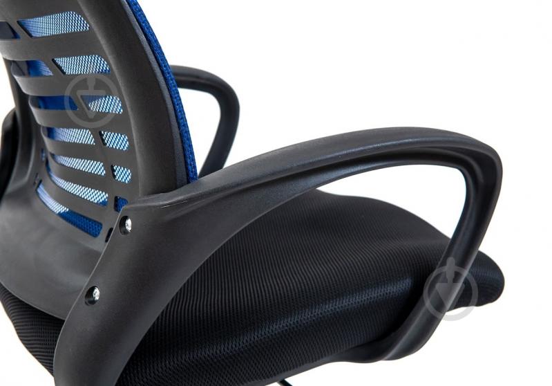 Кресло Richman Бласт Сетка черно-синий - фото 6 Кресло Richman Бласт Сетка черно-синий - фото 6