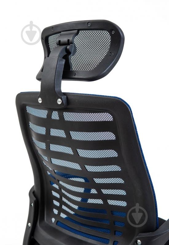Кресло Richman Бласт Сетка черно-синий - фото 5 Кресло Richman Бласт Сетка черно-синий - фото 5
