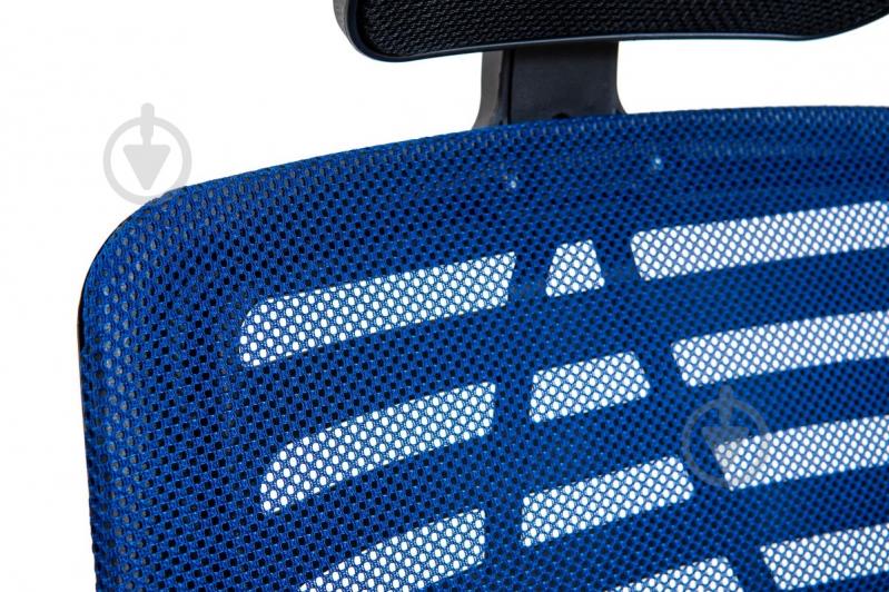 Кресло Richman Бласт Сетка черно-синий - фото 4 Кресло Richman Бласт Сетка черно-синий - фото 4