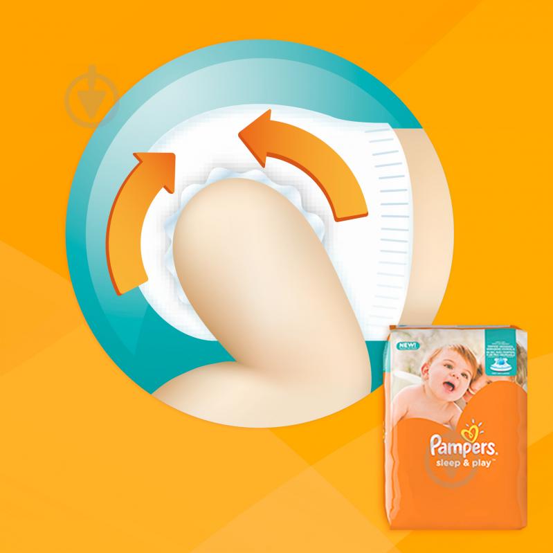 Подгузники Pampers Sleep&Play 3 4-9 кг 78 шт. - фото 5