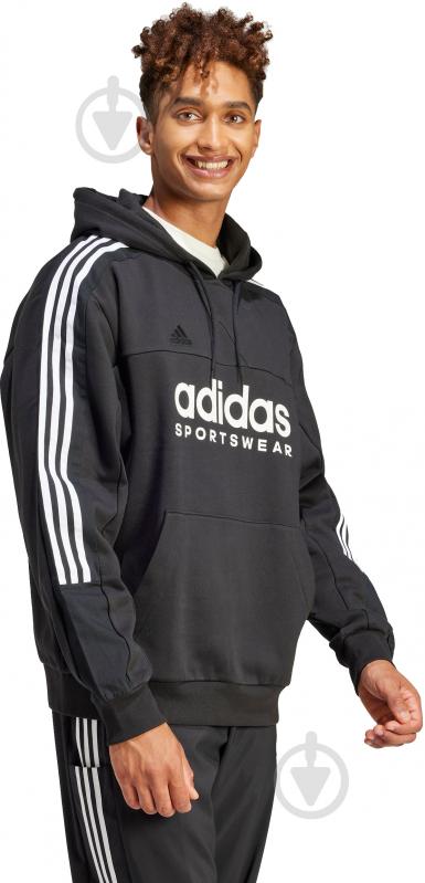 Джемпер Adidas M TIRO HOODIE IV8126 р.2XL чорний - фото 6