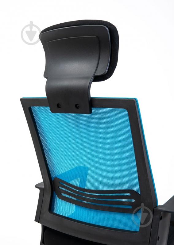 Кресло Richman Сток Сетка черно-синий - фото 4