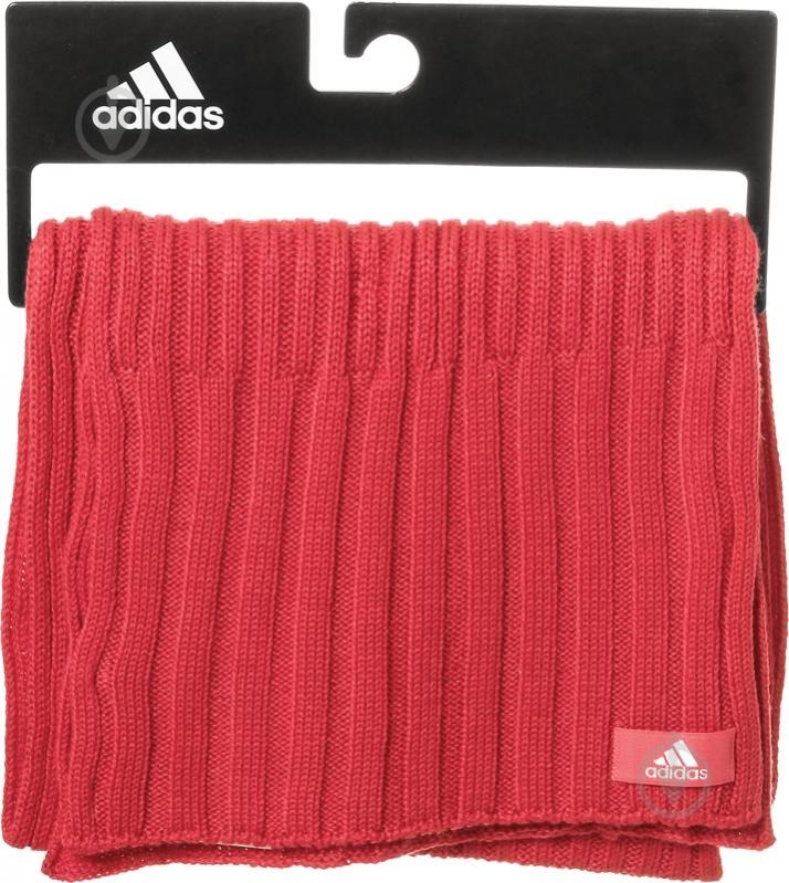 Шарф Adidas Essentials Scarf AY6627 OSFW коралловый - фото 7