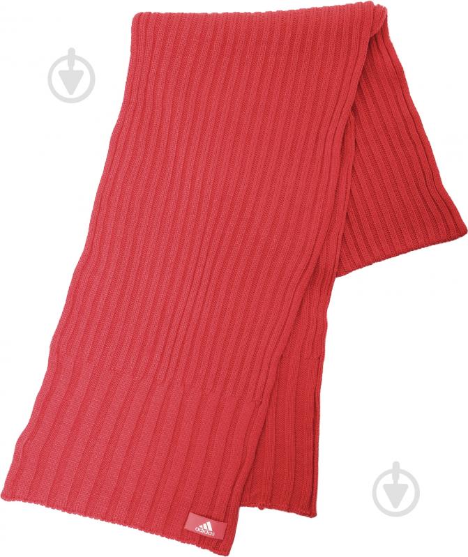 Шарф Adidas Essentials Scarf AY6627 OSFW коралловый - фото 5