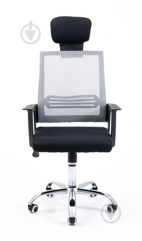 Кресло Richman Сток Сетка черно-серый - фото 2