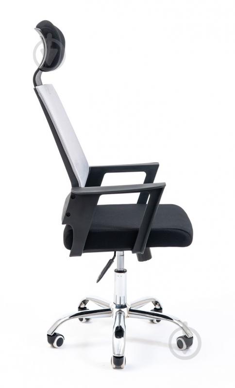 Кресло Richman Сток Сетка черно-серый - фото 3