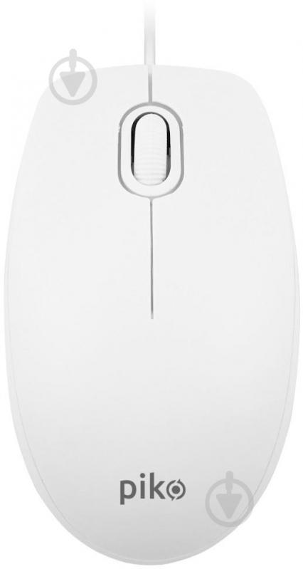 Мишка Piko MS-009 (1283126467141) White USB - фото 1 Мишка Piko MS-009 (1283126467141) White USB - фото 1