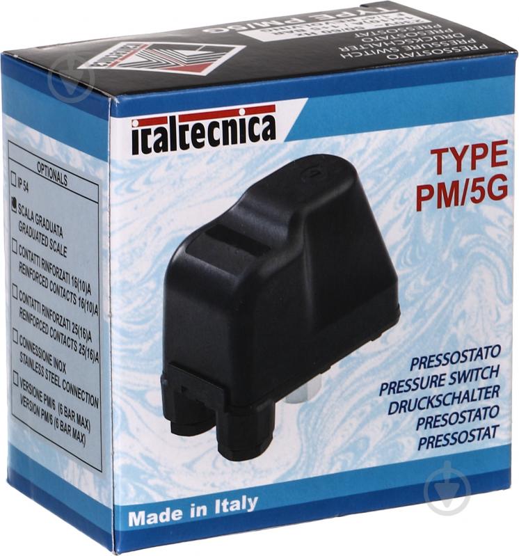 Реле давления Italtecnica 1/4" PM/5G14SG - фото 3