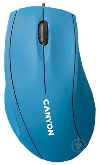 Мышка Canyon M-05 Light Blue (CNE-CMS05BX) USB - фото 1