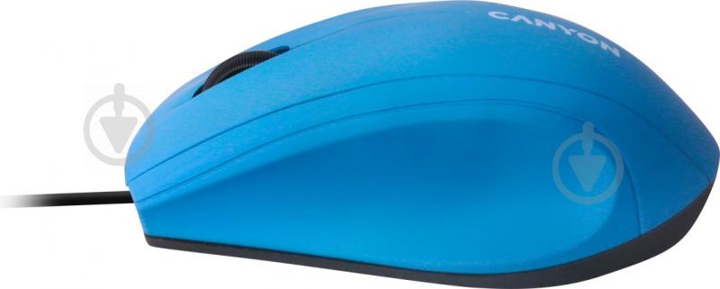 Мышка Canyon M-05 Light Blue (CNE-CMS05BX) USB - фото 3