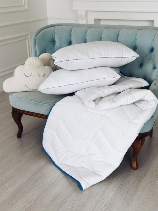 Одеяло демисезонное BUBBLE ЗИГЗАГ 170x205 см ARCLOUD белый - фото 7